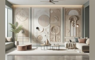 custom lime plaster wall finish designs near me