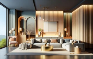 how to create a budget-friendly accent wall