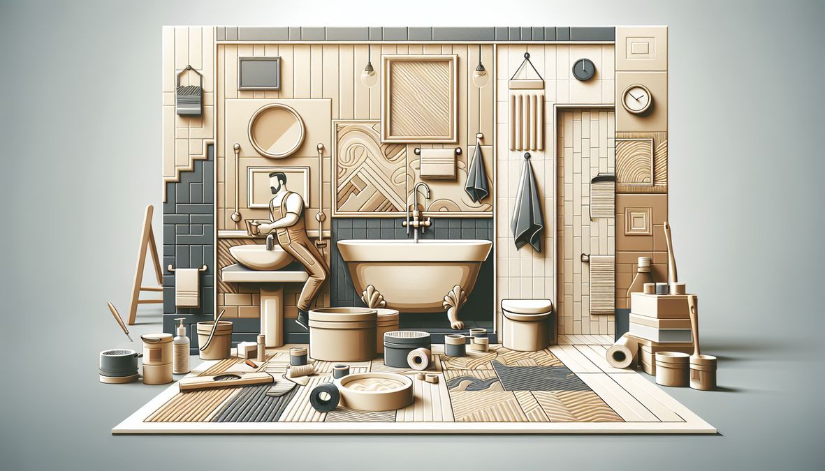 how to install microcement in bathroom walls