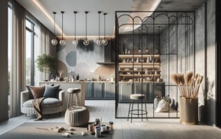 modern accent wall ideas for Toronto homes