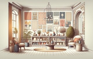 guide to matching wallpaper with room decor