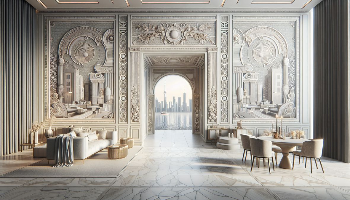 luxury wallpaper trends for upscale Toronto homes