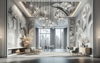 modern wallpaper styles for Toronto Canadian apartments