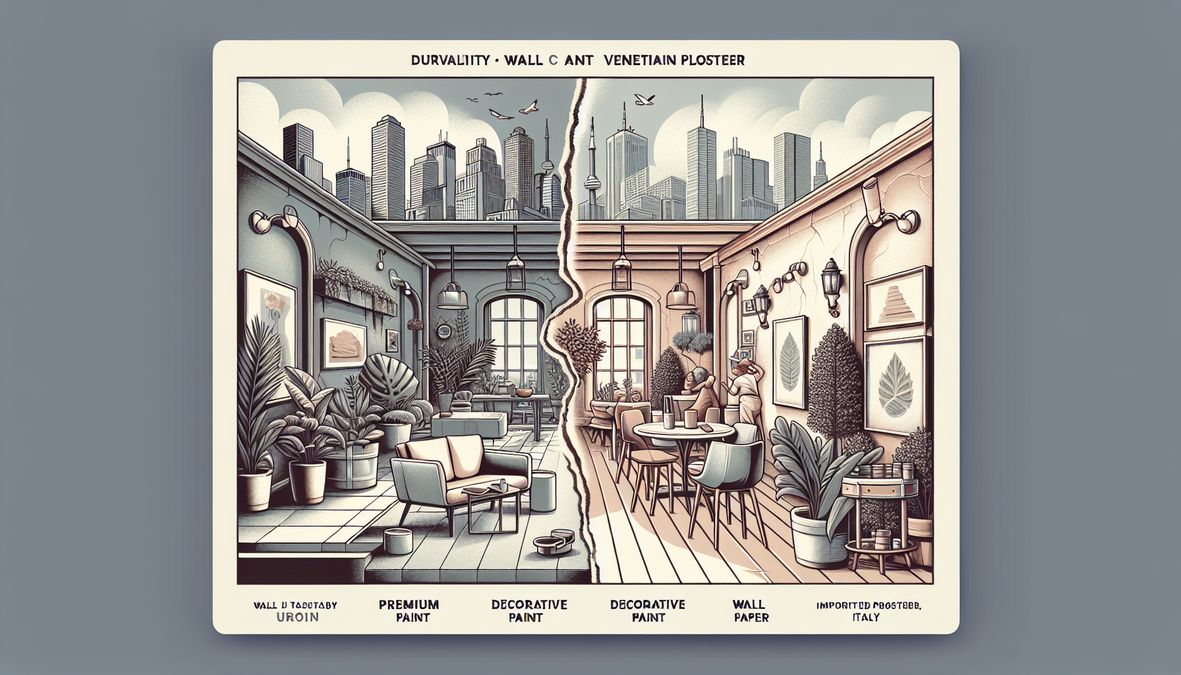 wall paint vs venetian plaster durability in Toronto 2026