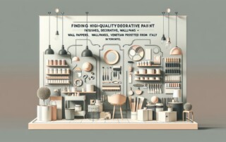where to find high-quality decorative paint in Toronto Canada