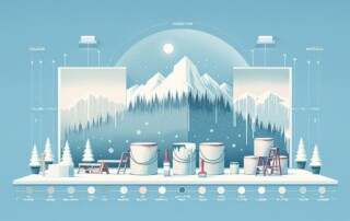 best choice between latex and acrylic paint for Canadian weather