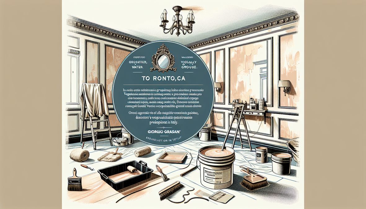 best preparation methods before painting dirty walls in Toronto Canada