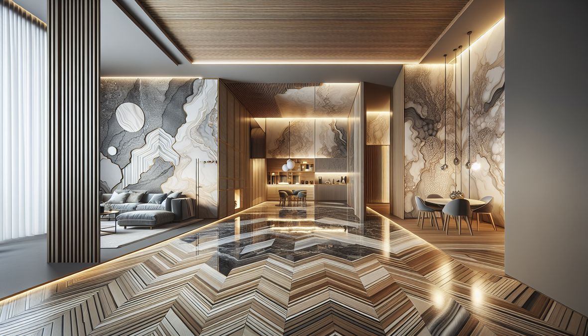 Eco-friendly Marmorino Venetian Plaster finishes for modern homes