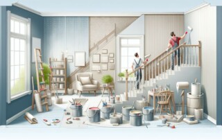 how to apply paint like a professional for interior walls in Canada