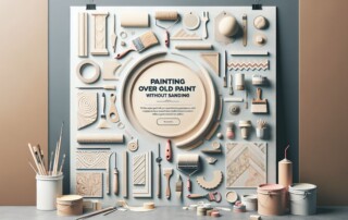 How to paint over old paint without sanding 2026