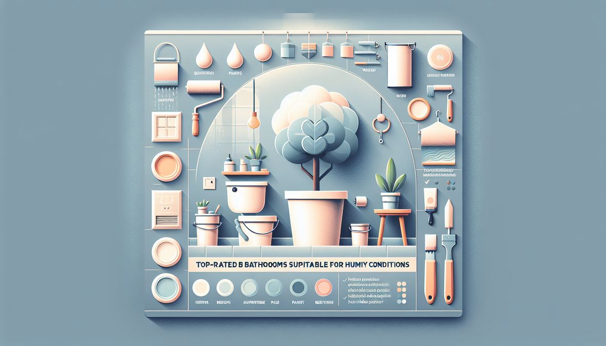 top rated bathroom paint types for humid conditions in Canada