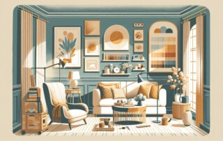 best warm color combinations to make a living room cozy in Toronto