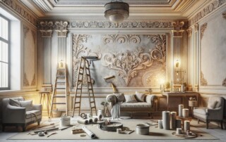 how to make wallpaper look expensive on a budget in Toronto