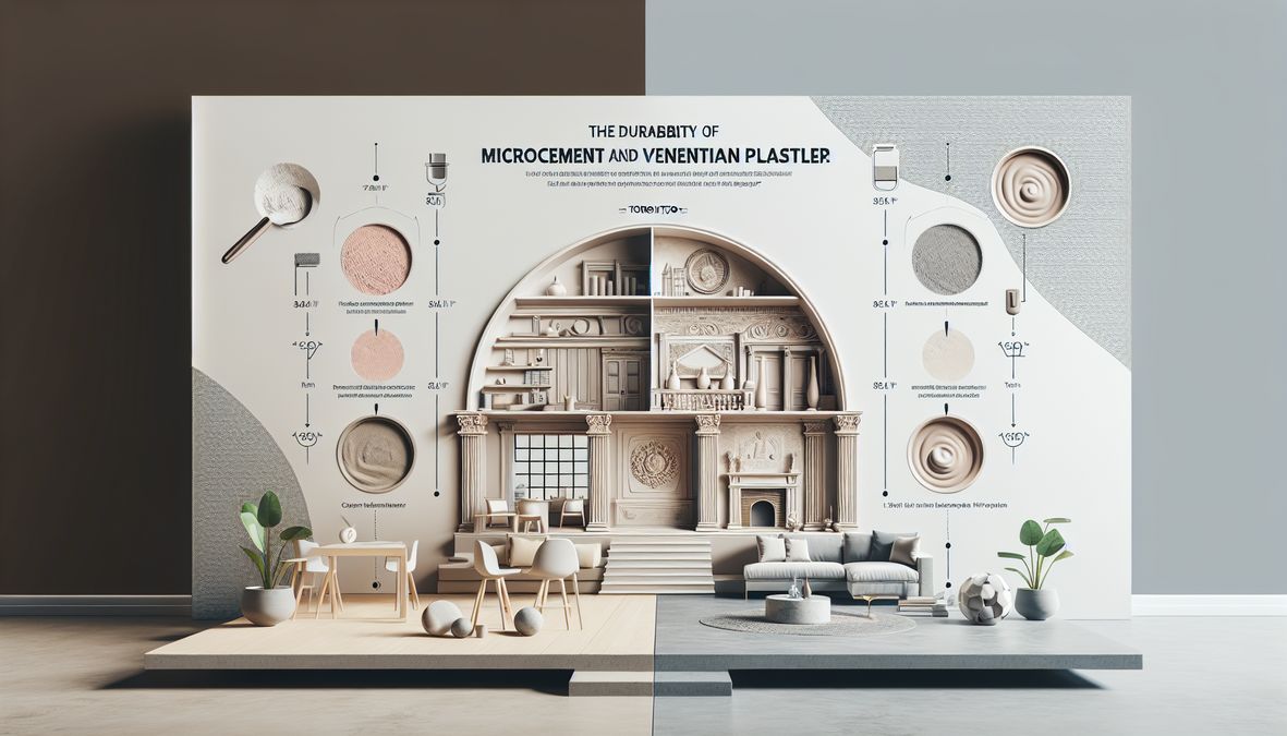 microcement vs Venetian plaster durability comparison in Toronto