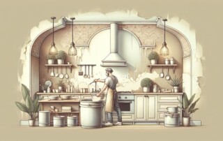 best method to limewash kitchen walls with existing paint 2026