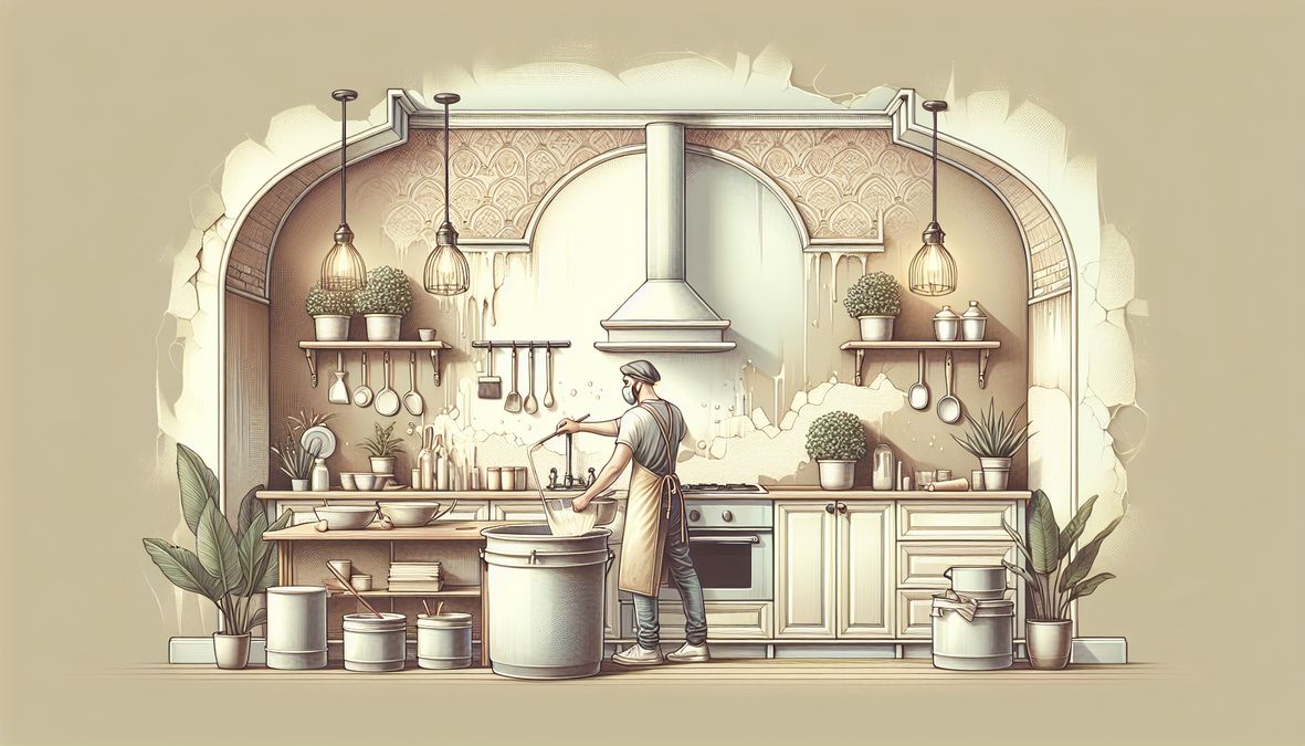 best method to limewash kitchen walls with existing paint 2026