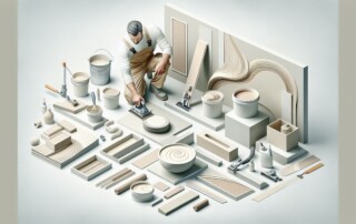 how to properly sand between coats of Venetian plaster for a smooth finish