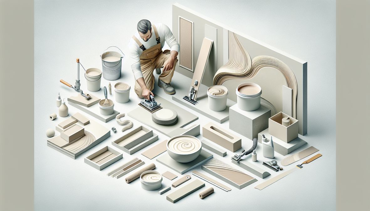 how to properly sand between coats of Venetian plaster for a smooth finish