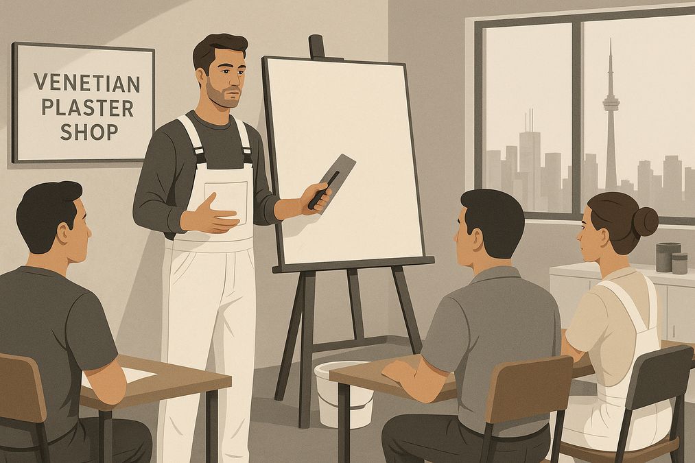 advanced microcement training courses in Toronto for professionals