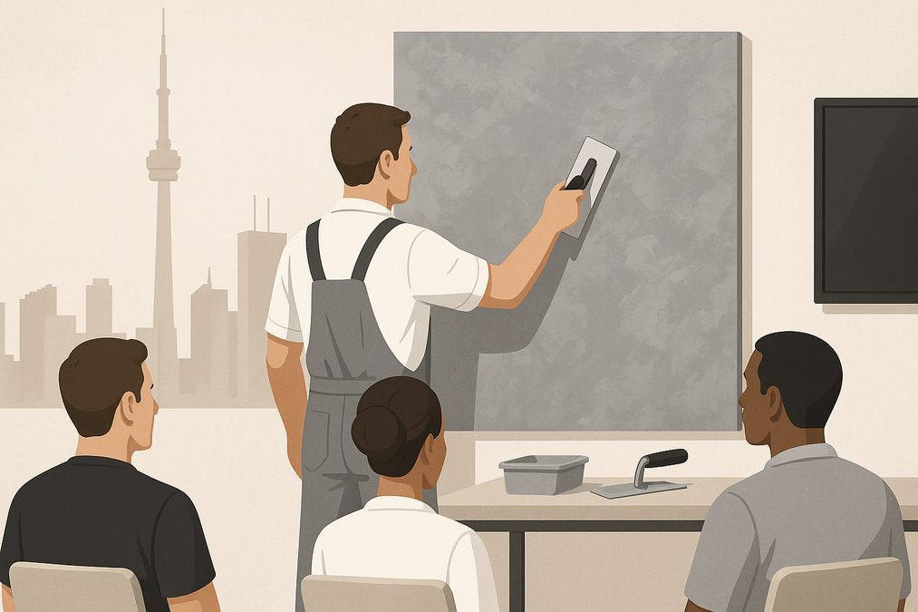 advanced microcement training courses in Toronto for professionals