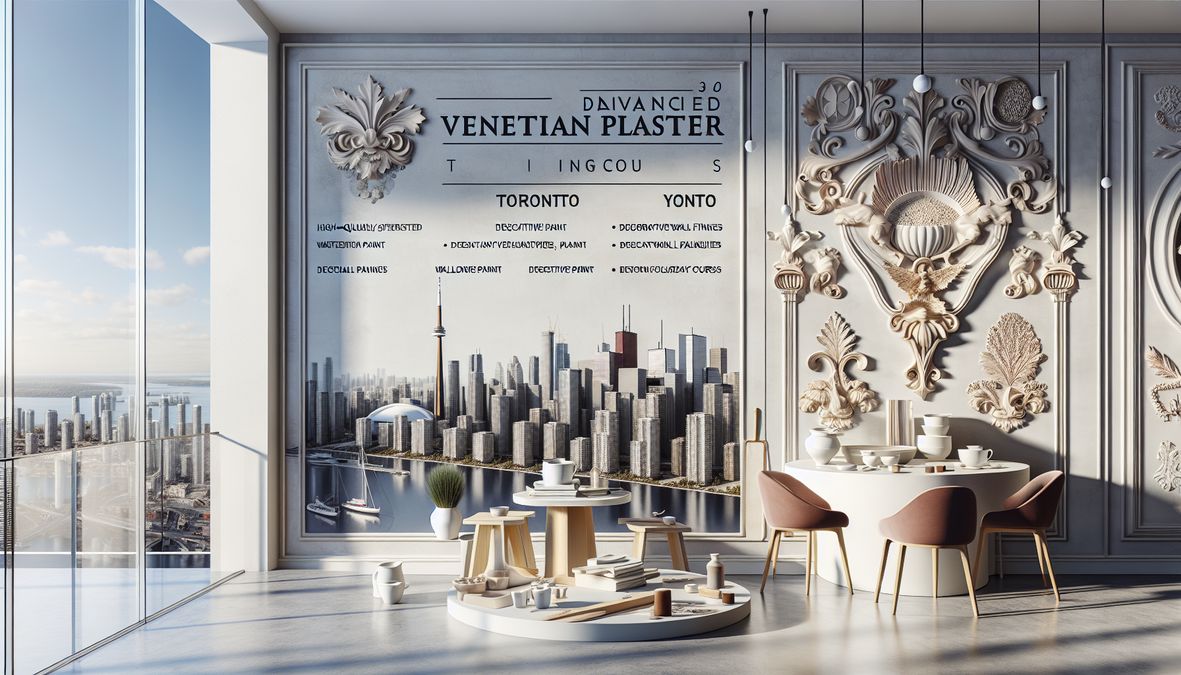 advanced Venetian plaster training courses in Toronto 2026
