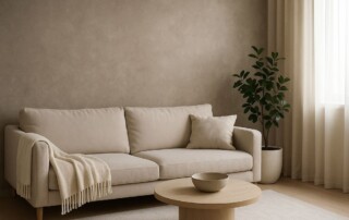 benefits of textured walls for calming home environments in Toronto