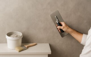 how to achieve Venetian plaster look with paint for home walls