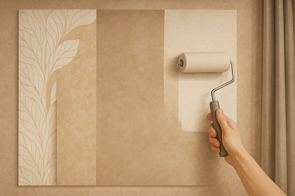 how to layer wallpaper plaster and paint for maximalist interiors in Toronto