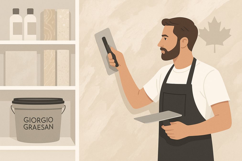 how to master Venetian plaster techniques in Canada
