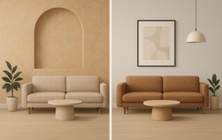 impact of interior wall design on emotional well-being vs furniture