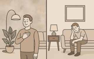 impact of interior wall design on emotional well-being vs furniture