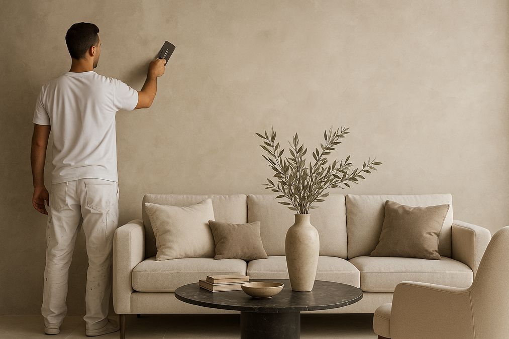 is Venetian plaster making a comeback in home design