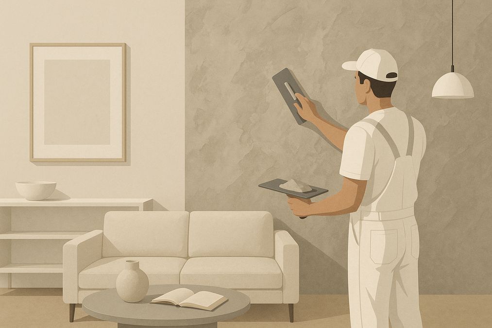 is Venetian plaster making a comeback in home design
