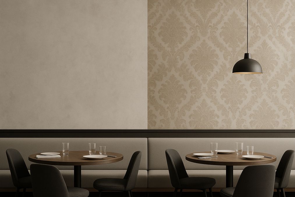 benefits of Venetian plaster over wallpaper in Toronto restaurants 2026