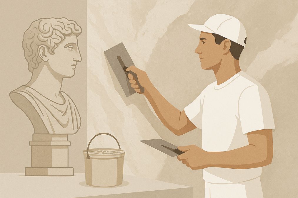 history and revival of Venetian plaster craftsmanship