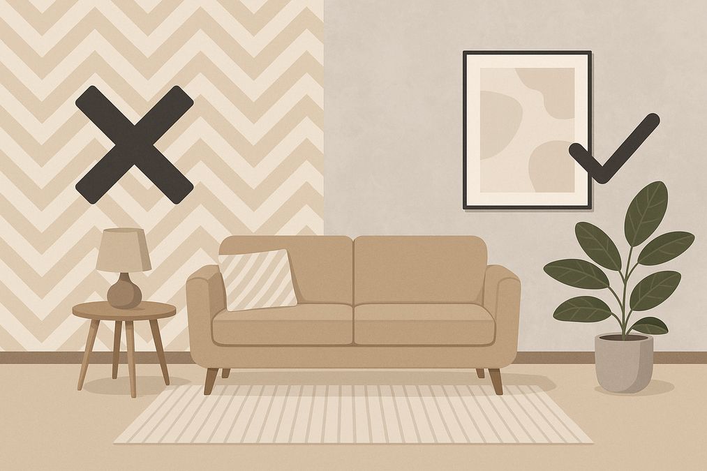 how to avoid pattern mistakes to make small rooms appear larger in 2026