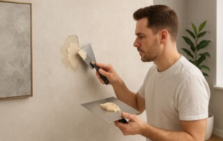 how to touch up a damaged wall in Toronto without repainting the entire room