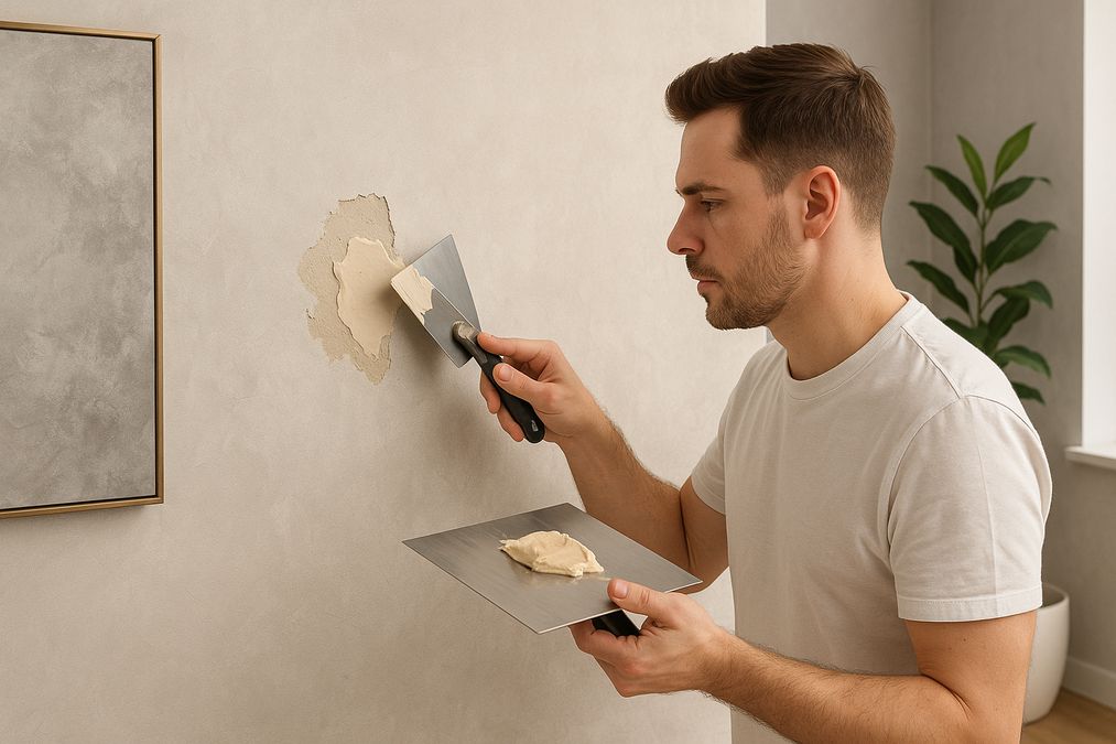 how to touch up a damaged wall in Toronto without repainting the entire room