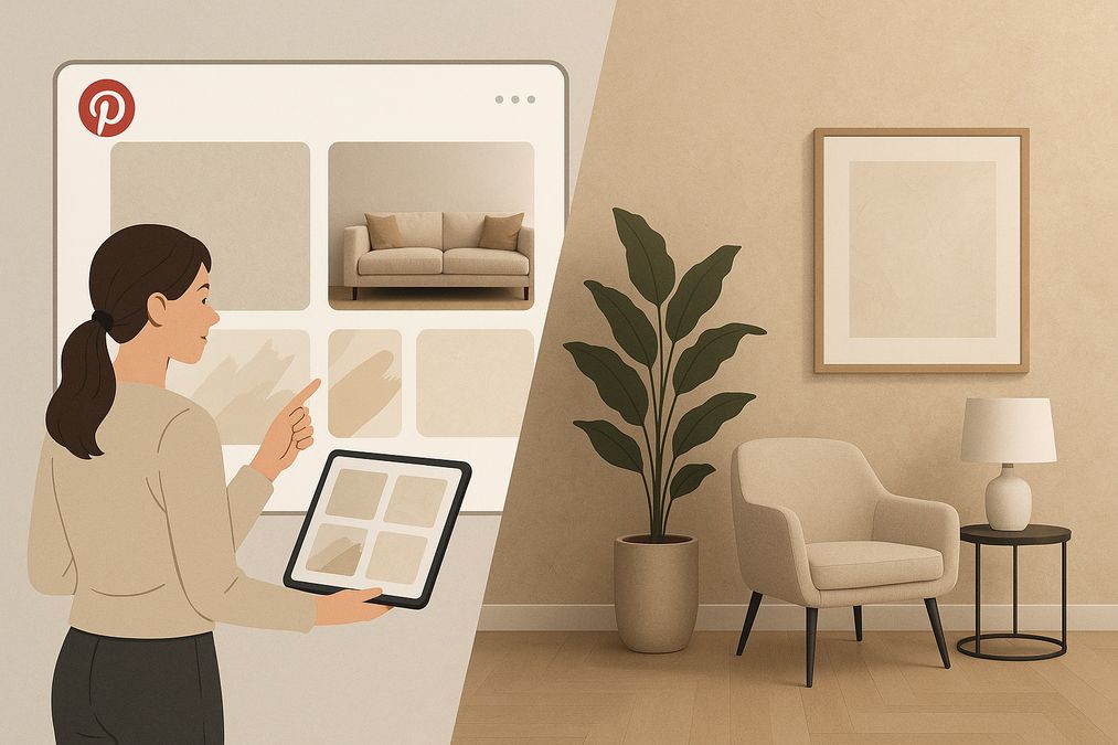 how to transform a Pinterest board into a real wall finish in Toronto