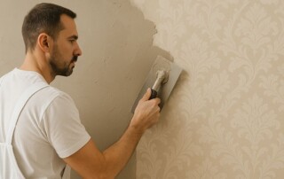 is it possible to plaster over wallpaper safely in 2026