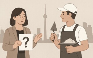 questions to ask a plasterer before hiring in Toronto 2026