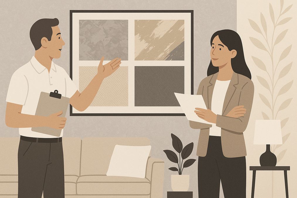 step-by-step guide to hiring decorative wall finish experts for home interiors