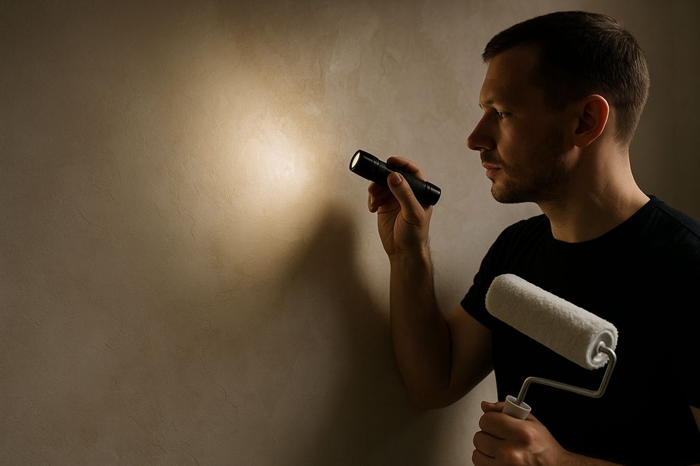 why walls appear uneven in certain lighting and solutions 2026