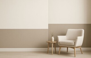 best two-tone wall painting techniques for balanced color division