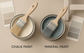 Differences between chalk paint and mineral paint for furniture