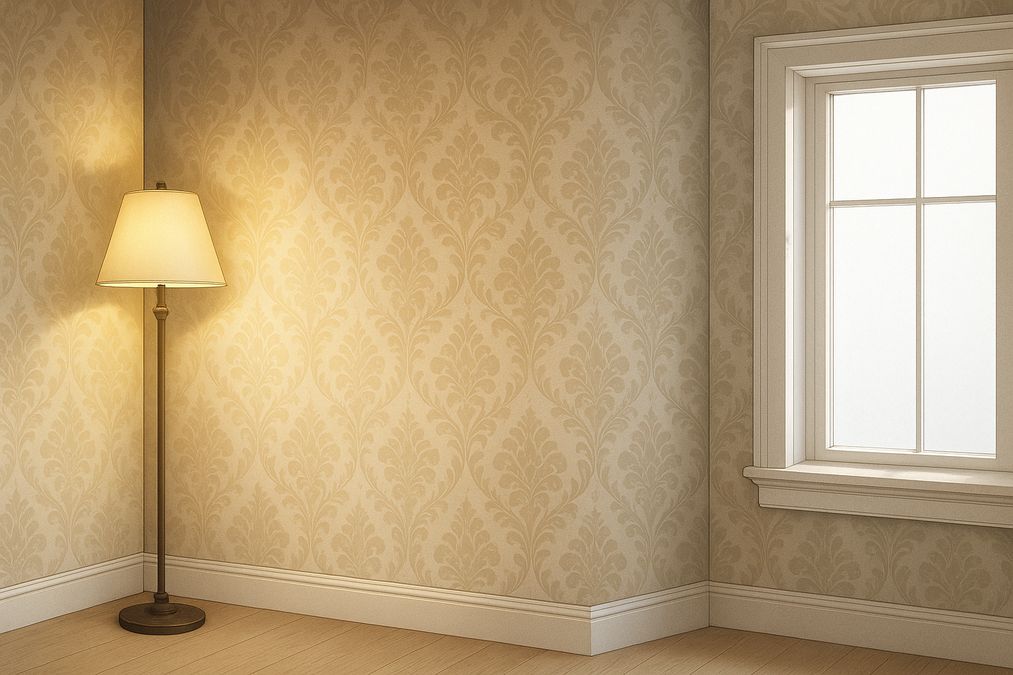 how lighting affects wallpaper pattern appearance in Toronto homes
