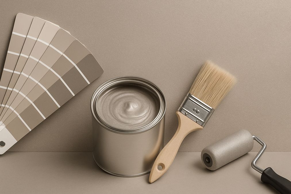 how to achieve subtle shimmer with metallic paint finishes