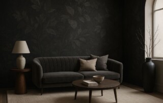 how to create a moody room with dark wallpaper trends 2026