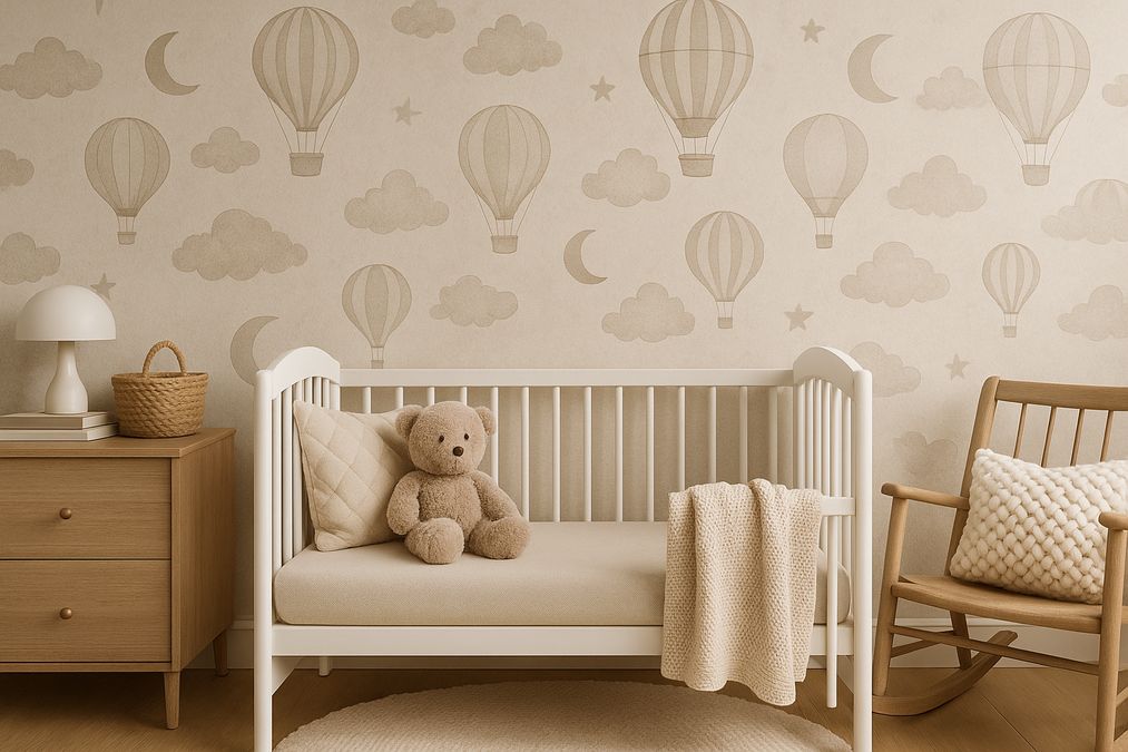 Safe and stylish nursery wallpaper ideas for new parents in Toronto