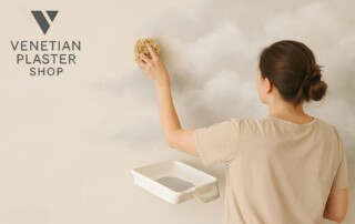 step-by-step guide to create cloud mural paint finish without professional help